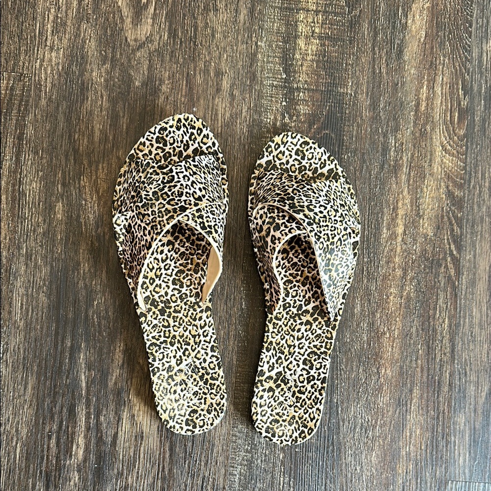 Leopard Print Women's Sandals